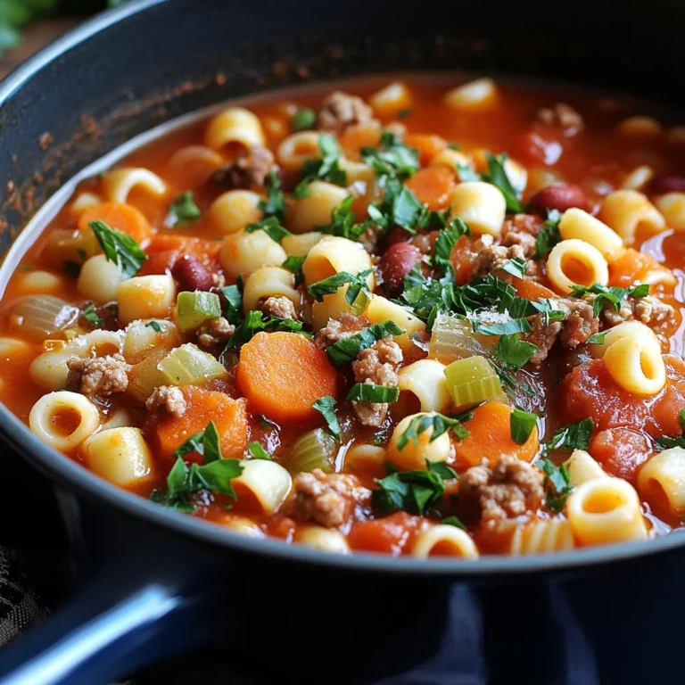 Pasta Fagioli
