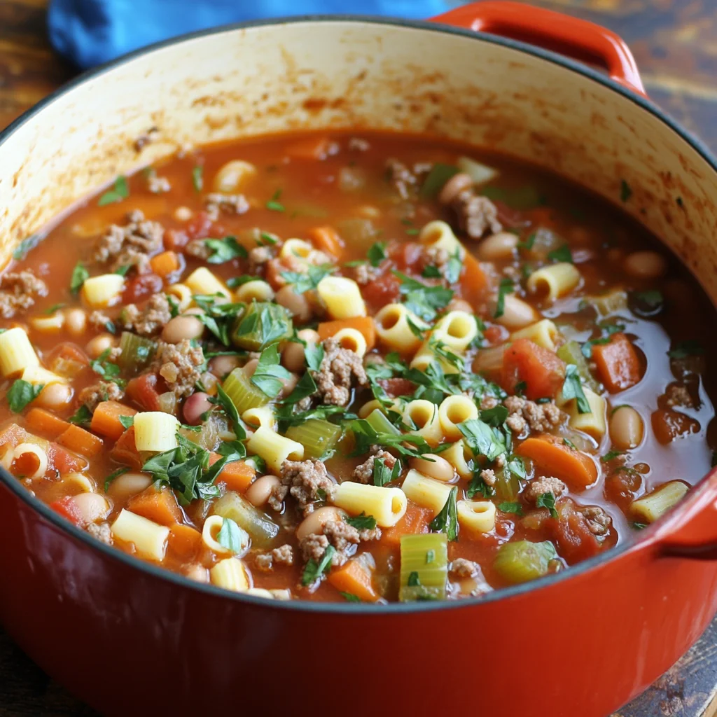 Pasta Fagioli