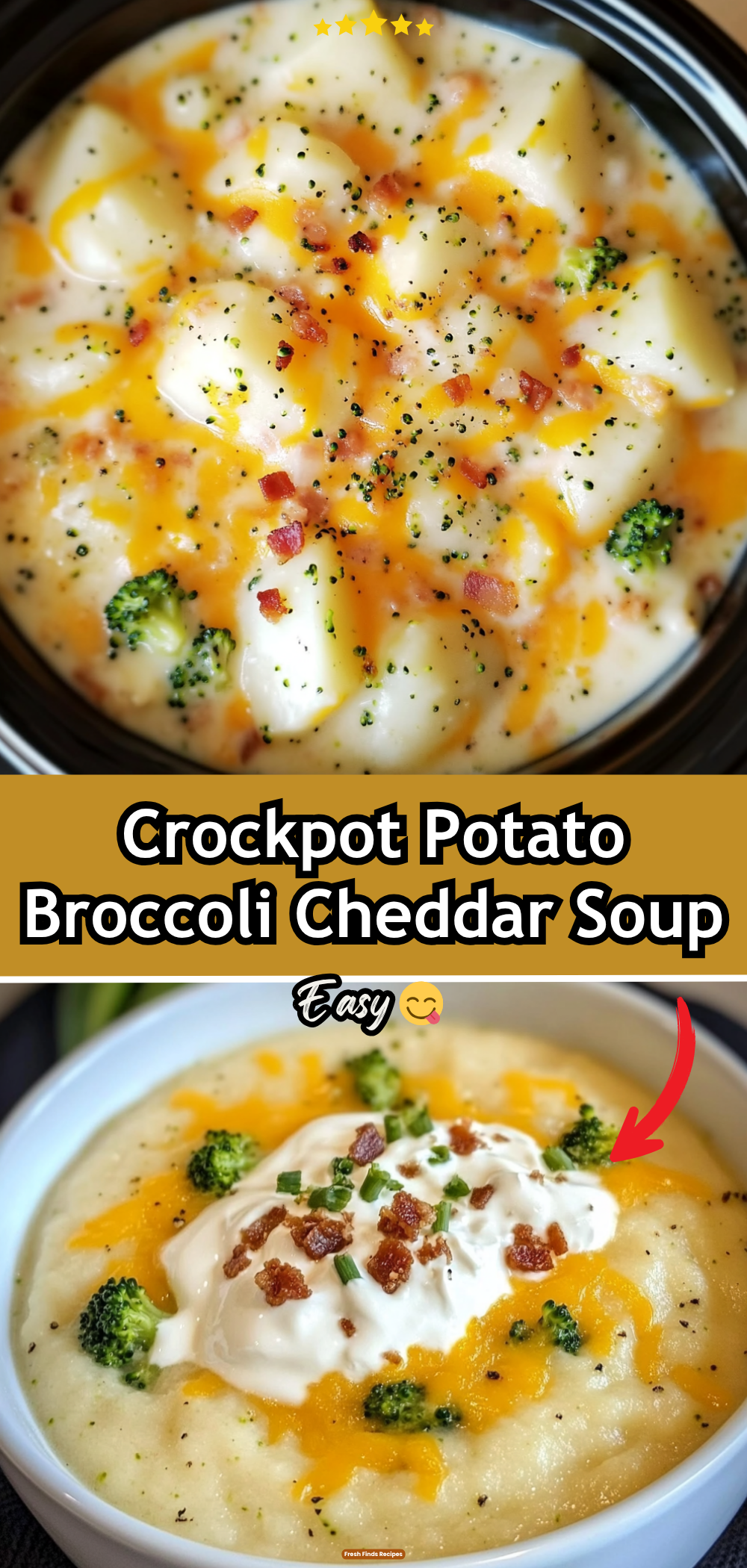 Crockpot Potato Broccoli Cheddar Soup 51 Crockpot Potato Broccoli Cheddar Soup