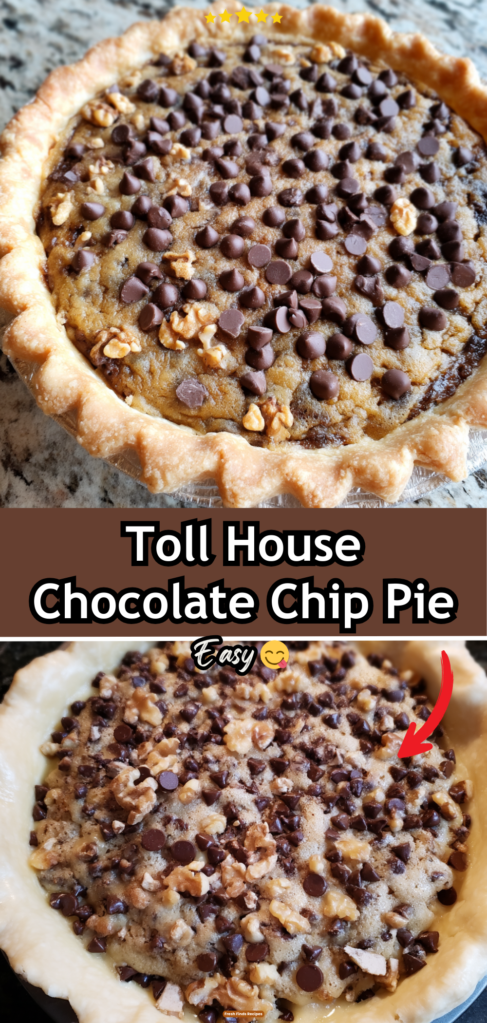 Toll House Chocolate Chip Pie