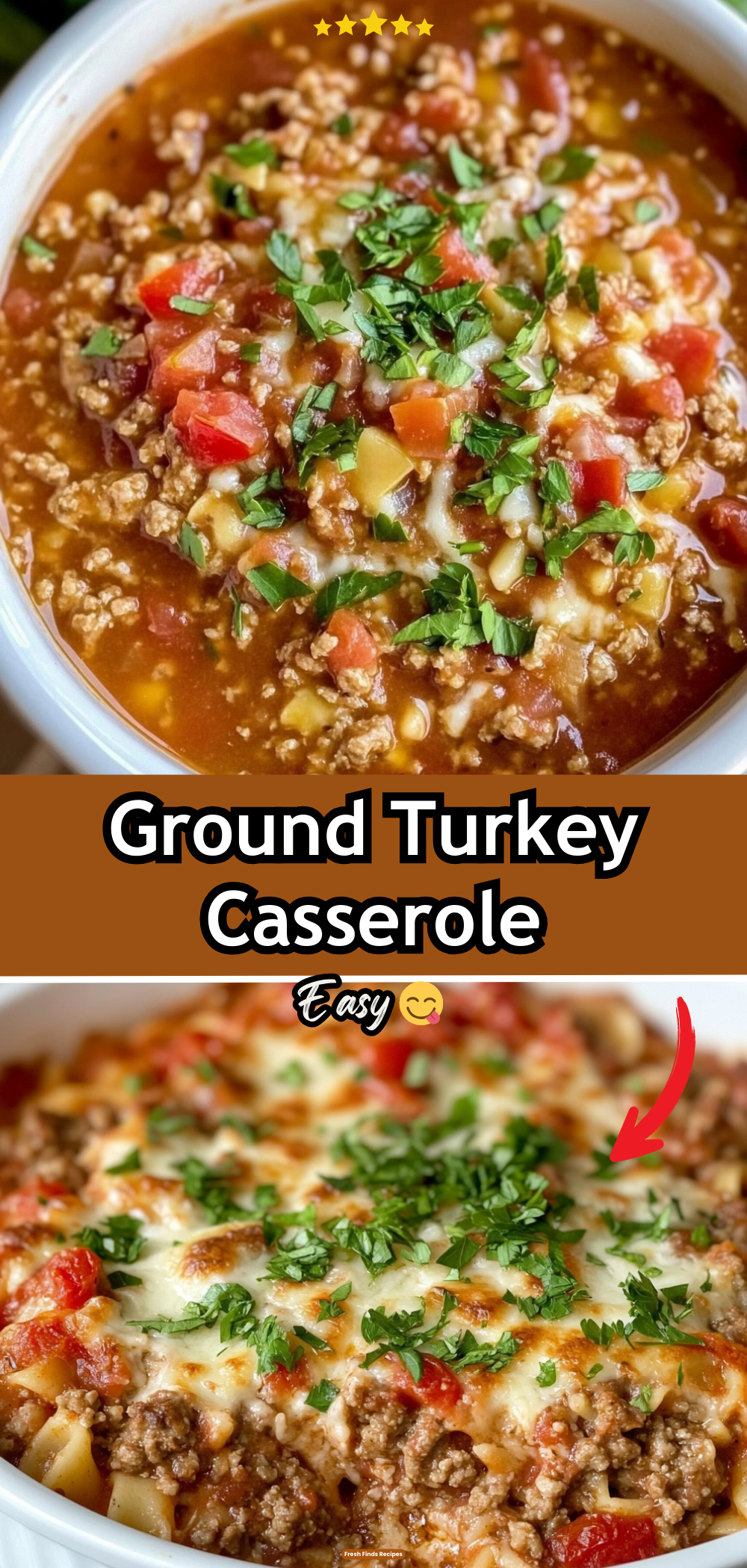 Ground Turkey Casserole