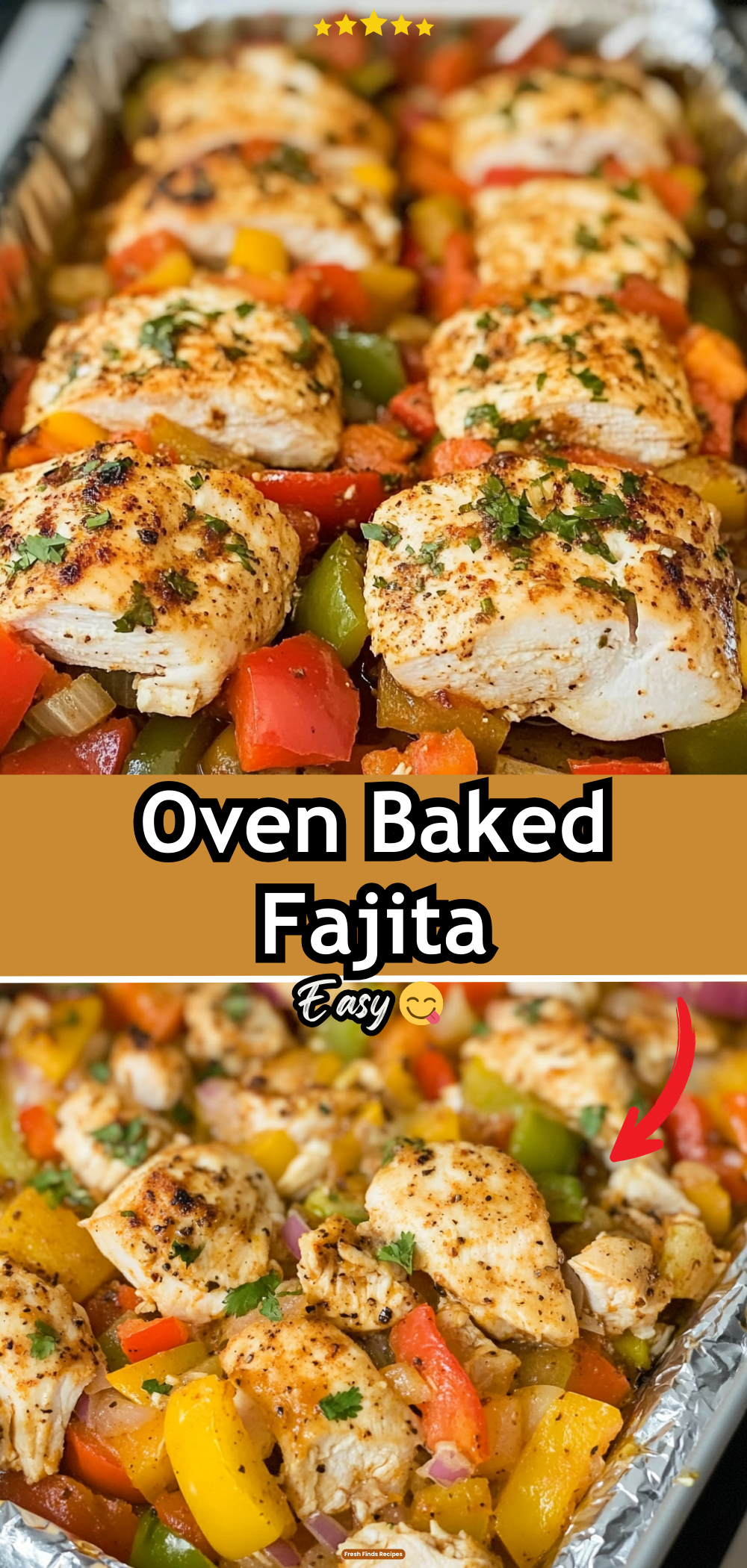 Oven Baked Fajita
