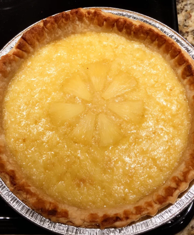Pineapple Pie (Johnny Cash's Mother's Recipe)