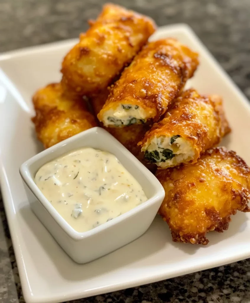 13 Pool Party Finger Foods for a Final Summer Splash 1 Spinach Dip Mozzarella Sticks