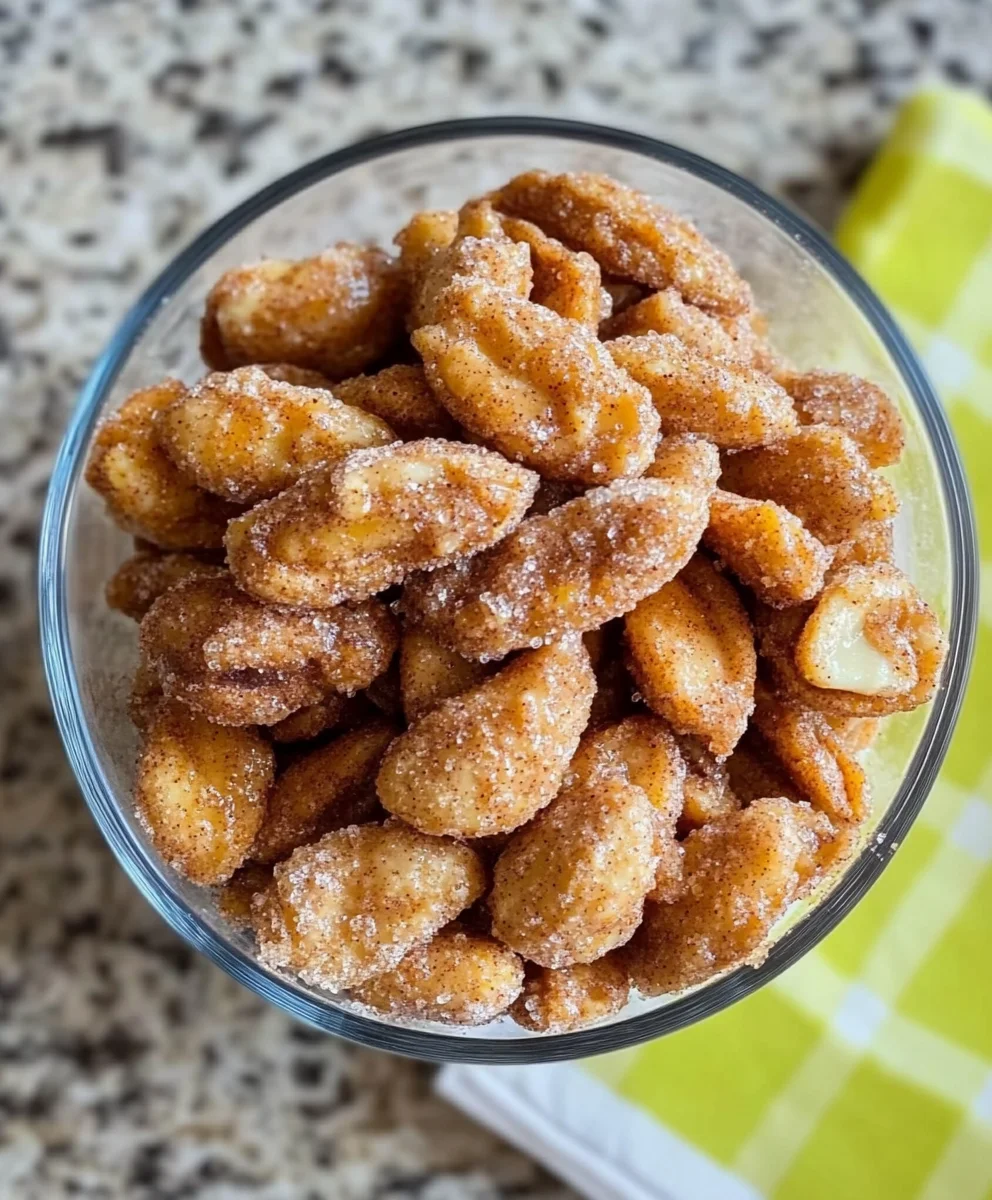 Crockpot Cinnamon Almonds