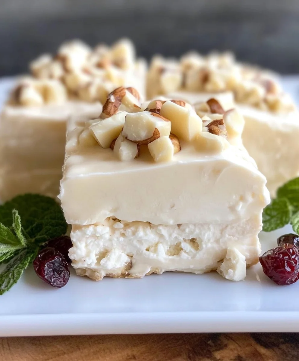 White Chocolate Fudge
