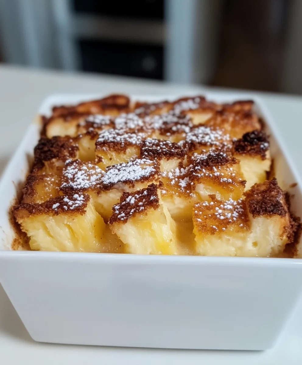 Pineapple Sour Cream Pudding Cake