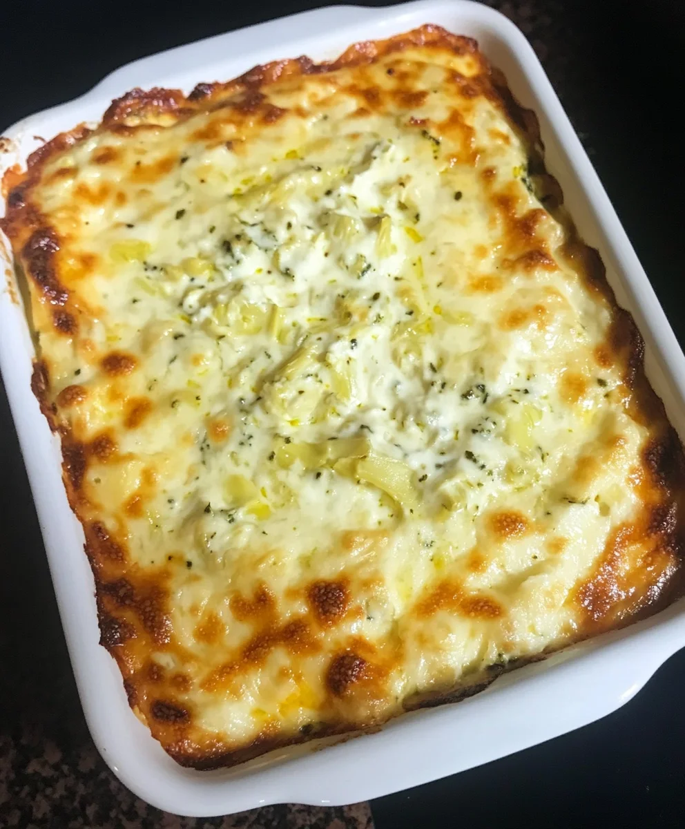 Copycat Applebee's Hot Artichoke and Spinach Dip