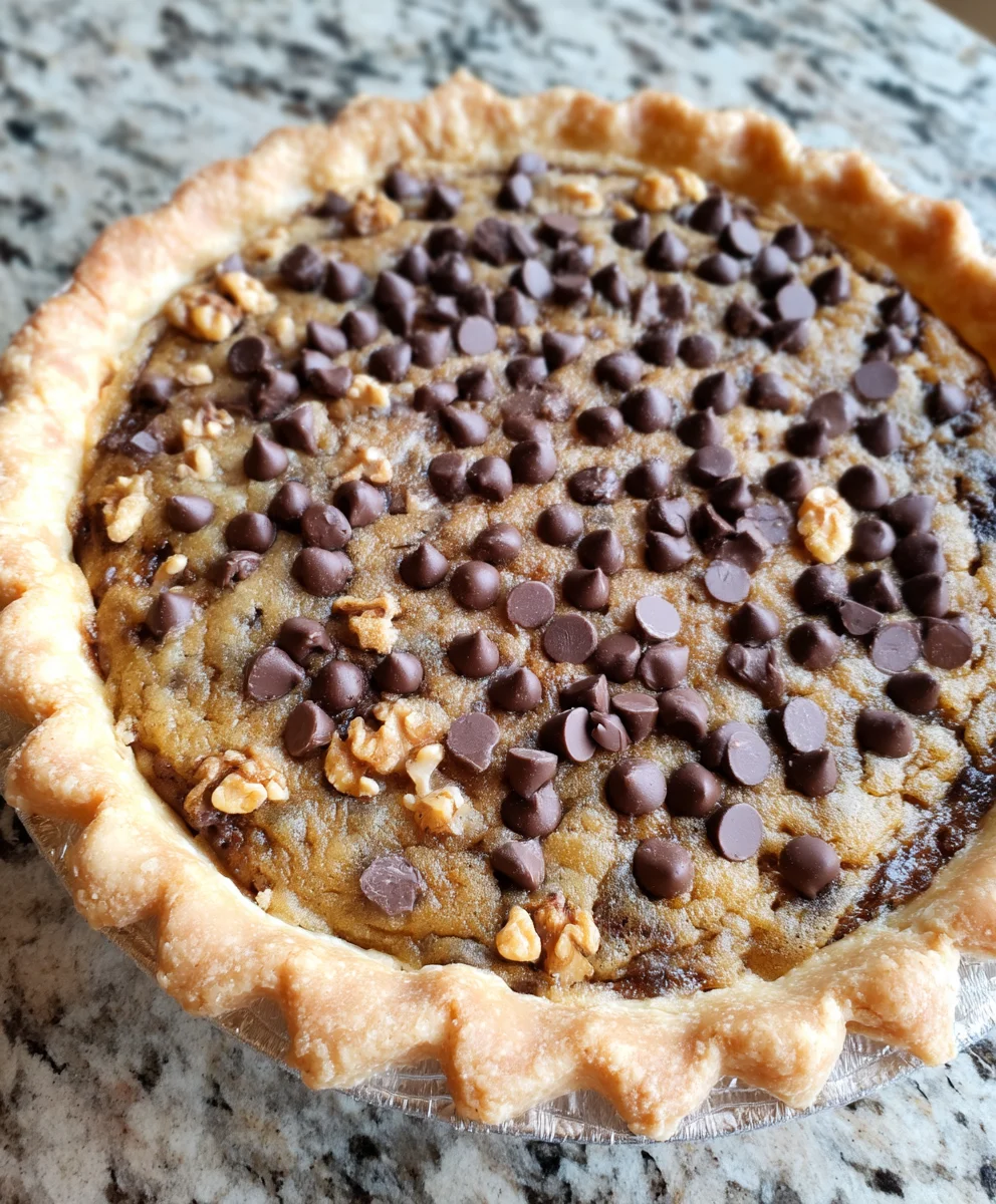 Toll House Chocolate Chip Pie