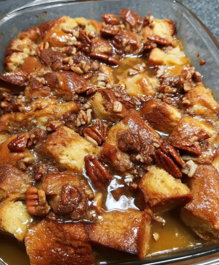 Pecan Pie Bread Pudding