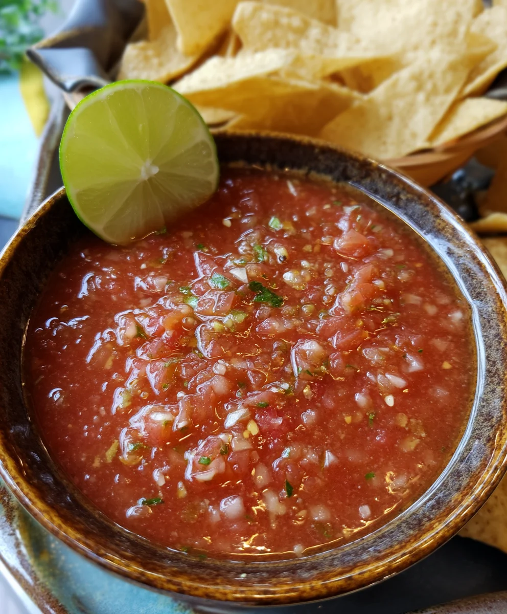 Easy Salsa Recipe