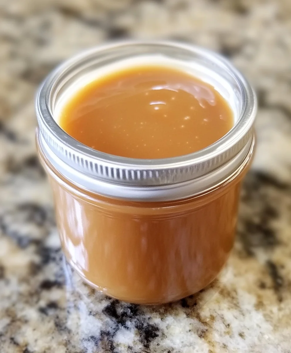 Homemade Caramel Sauce