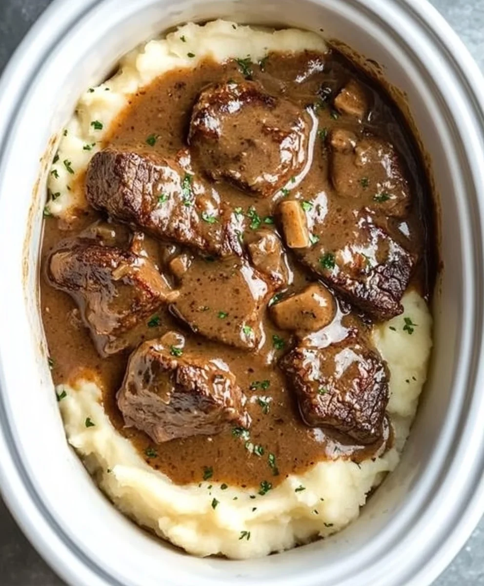 Crock Pot Cube Steak