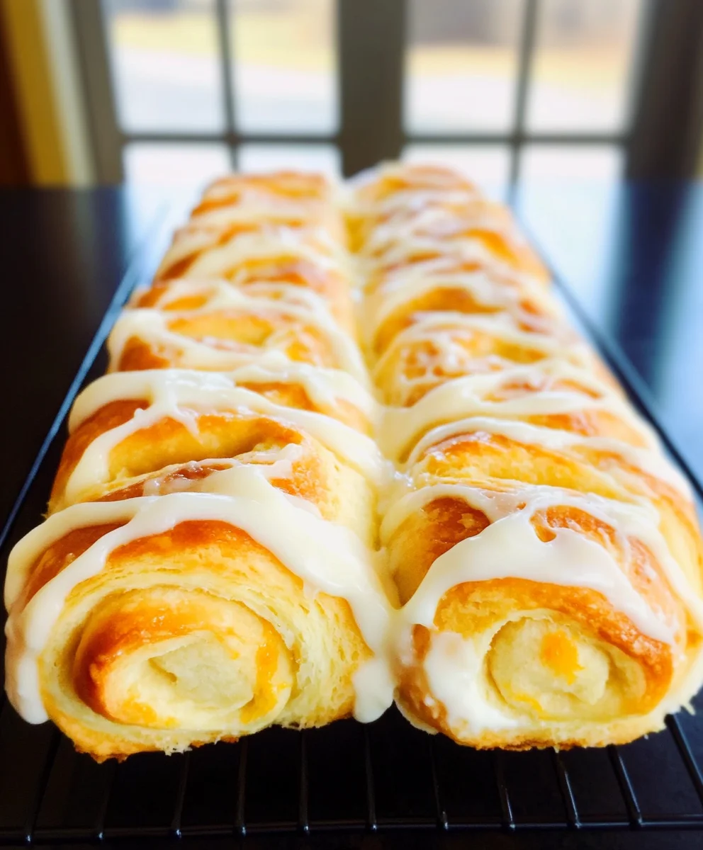 Frosted Orange Rolls