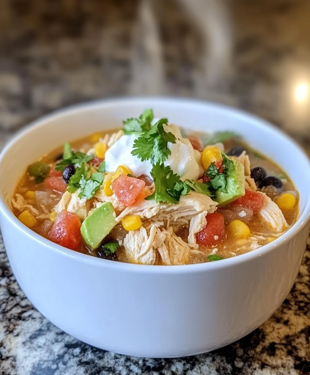 Chicken Tortilla Crockpot Soup 30 Chicken Tortilla Crockpot Soup