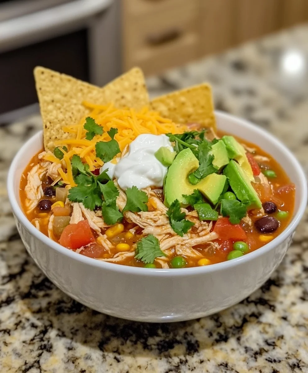 Chicken Tortilla Crockpot Soup 31 Chicken Tortilla Crockpot Soup