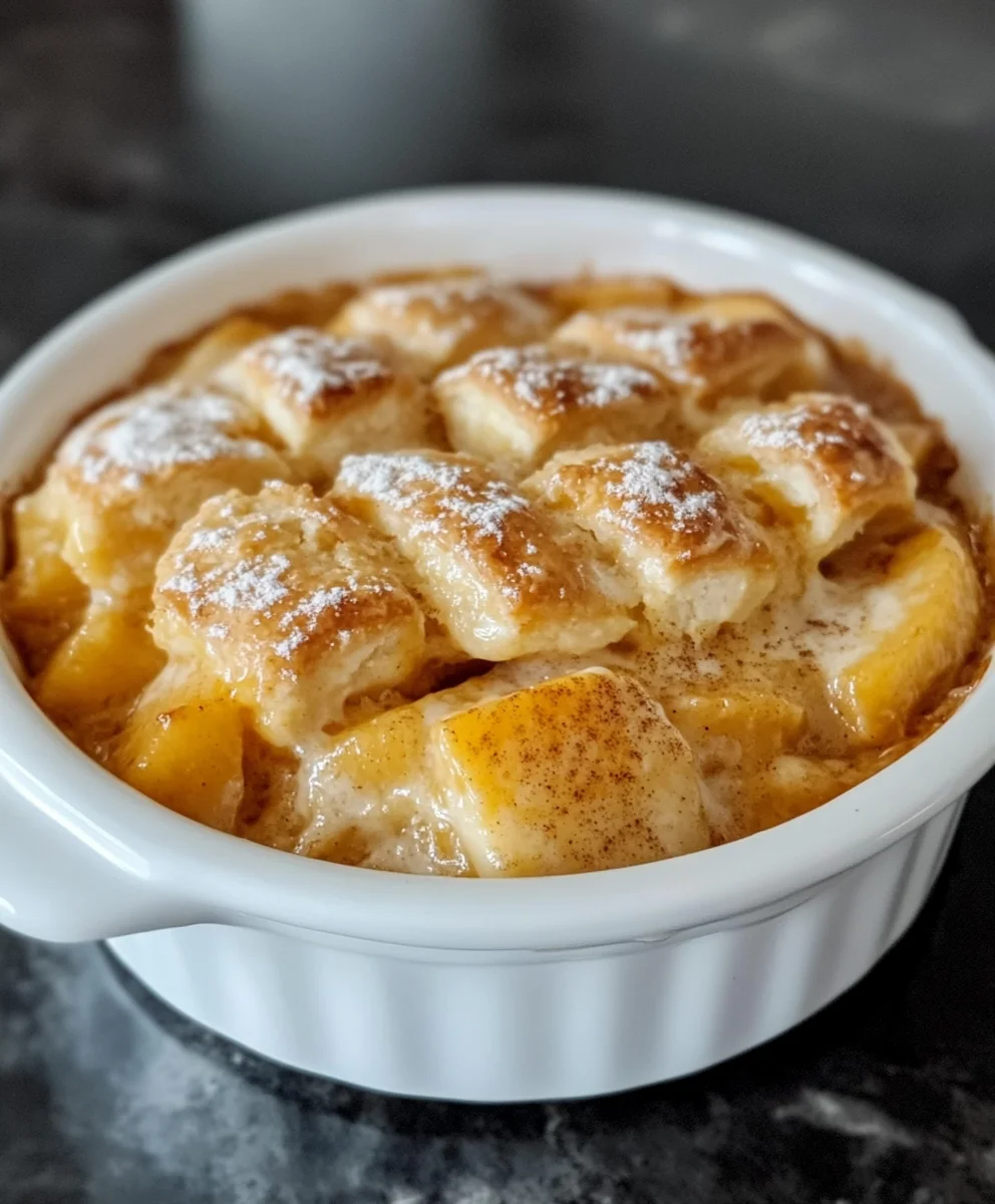 Easy Peach Cobbler