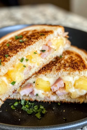 Hawaiian Grilled Cheese