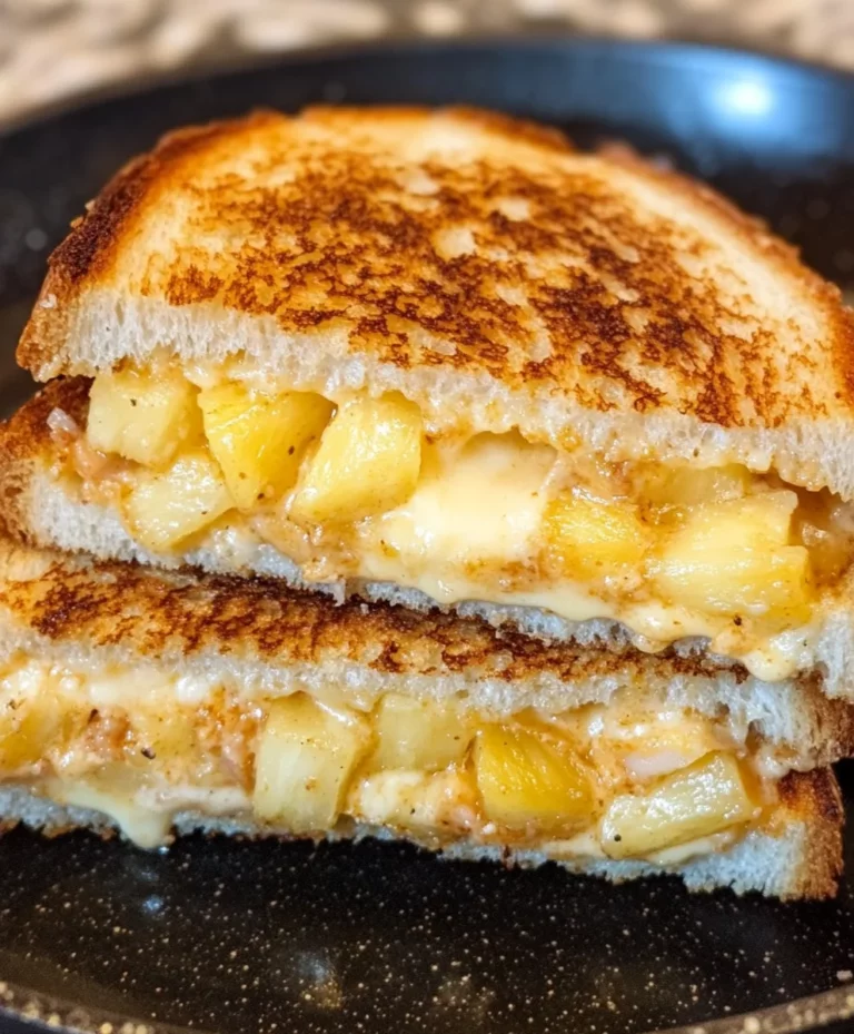 Hawaiian Grilled Cheese