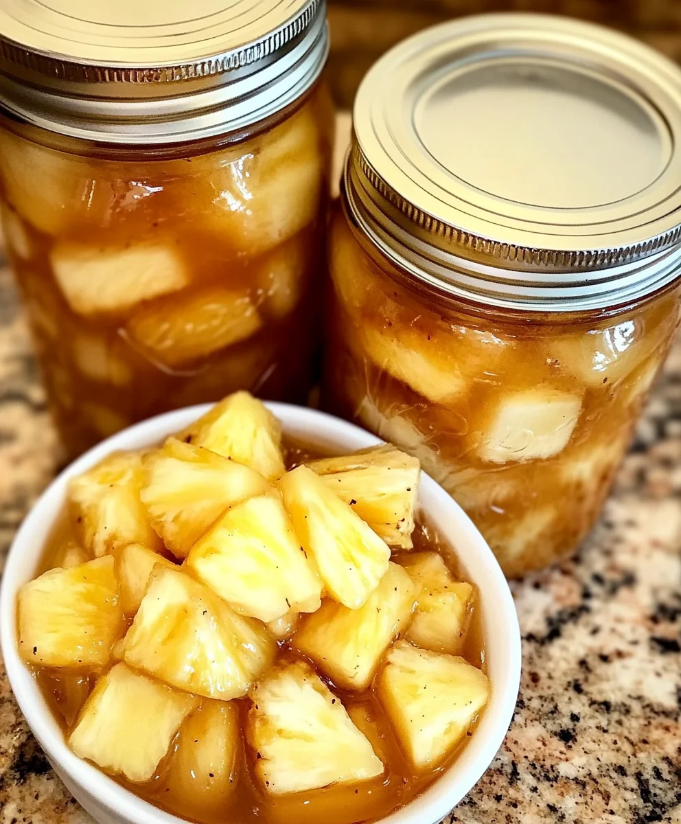 Crockpot Pineapple Moonshine