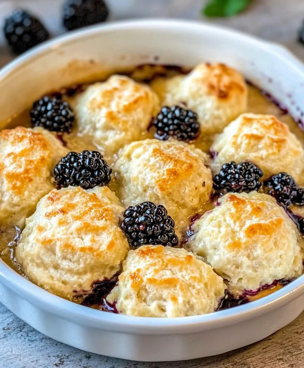 Blackberry Dumplings