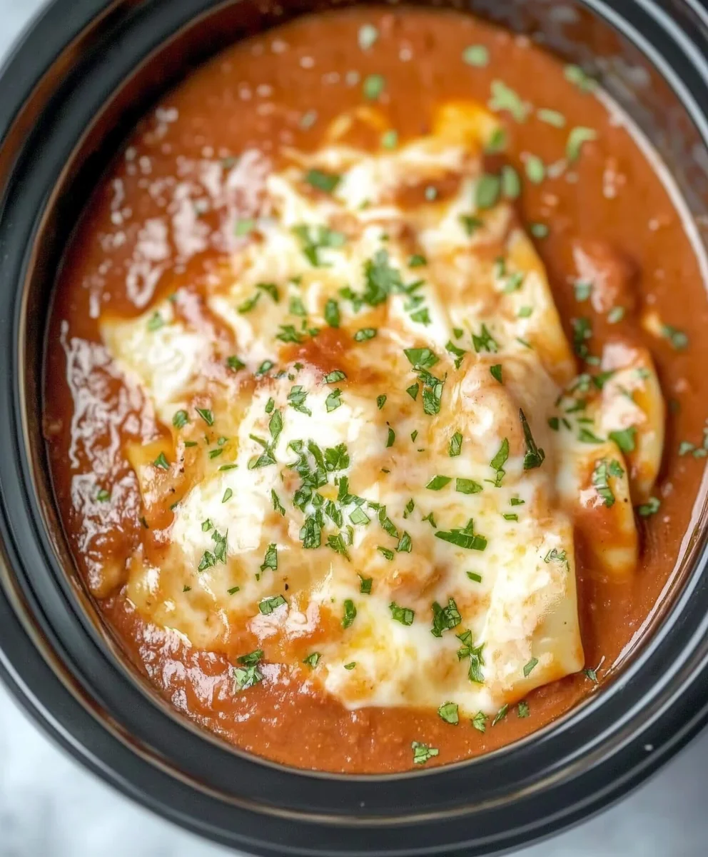 Crockpot Lasagna