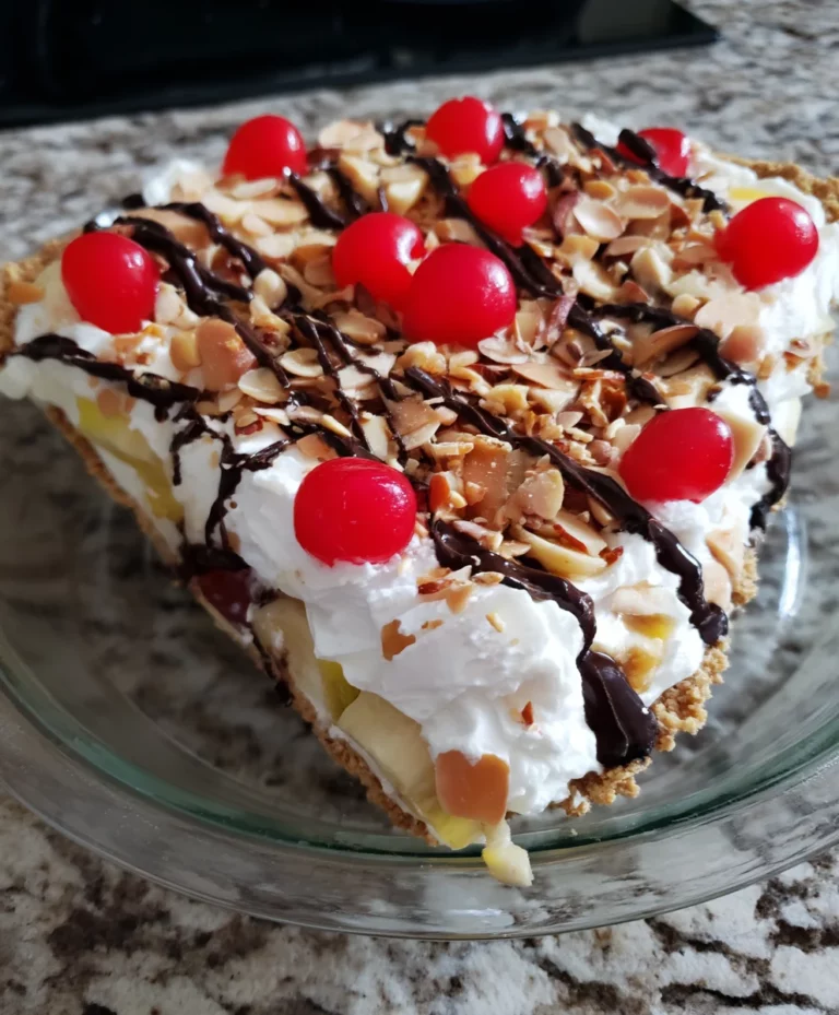 Banana Split Pie