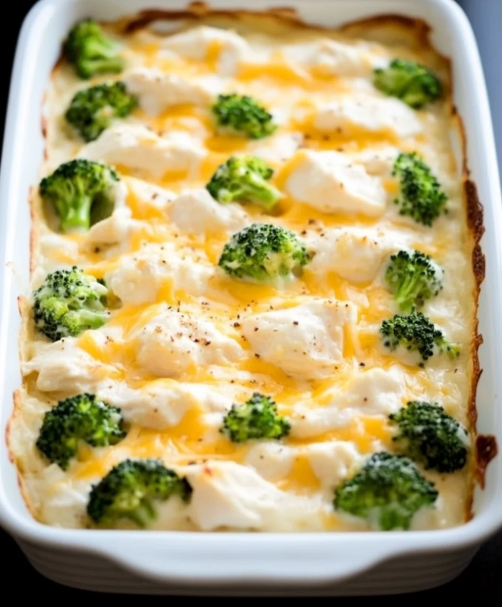 Chicken and Broccoli Cheesy Casserole