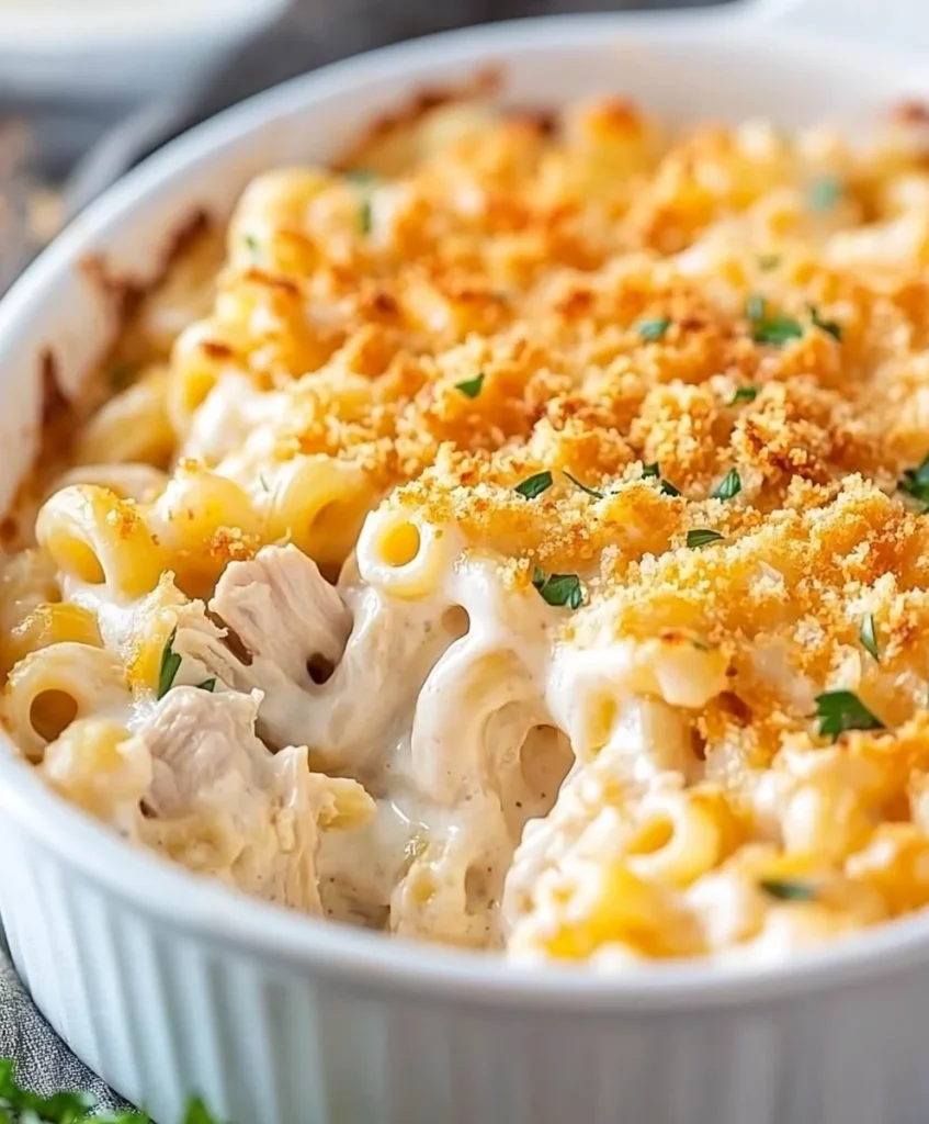 15 Creamy Chicken Pasta Recipes Better Than Takeout 7 Chicken Macaroni Casserole