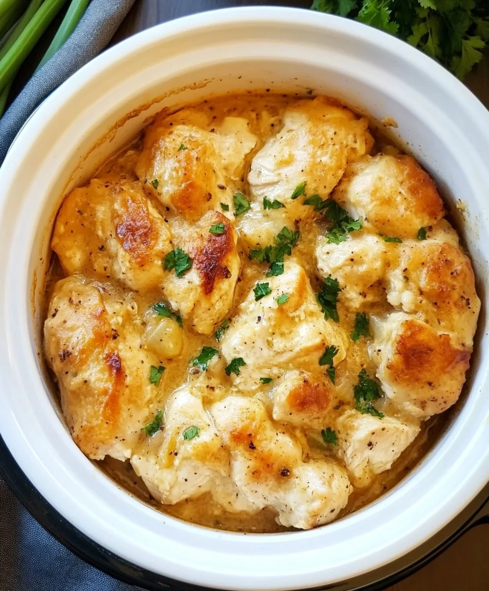 Crock-Pot Chicken and Stuffing