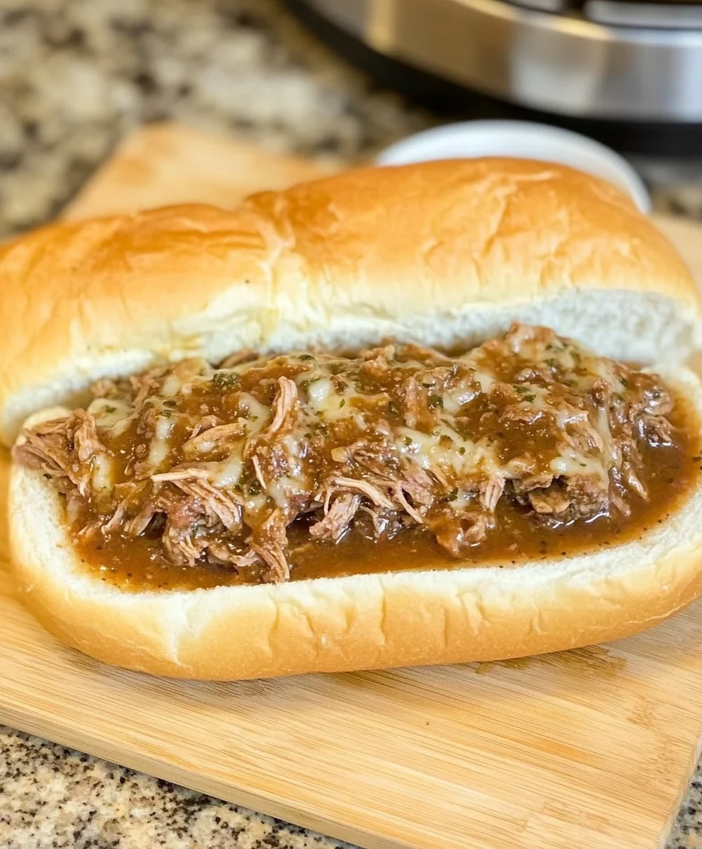 Crockpot French Dip Sandwiches 27 Crockpot French Dip Sandwiches