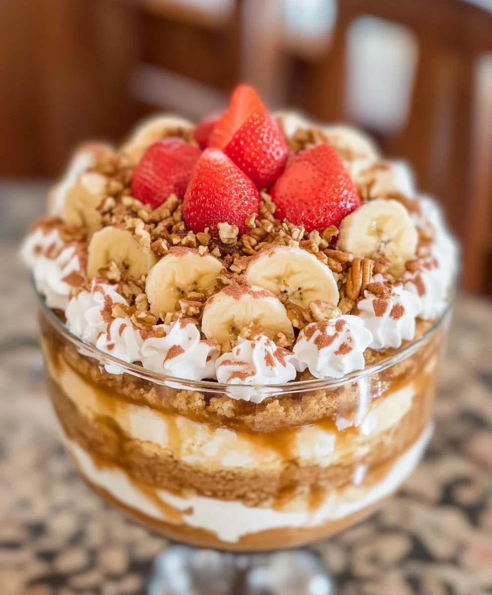 Banana Split Trifle 29 Banana Split Trifle
