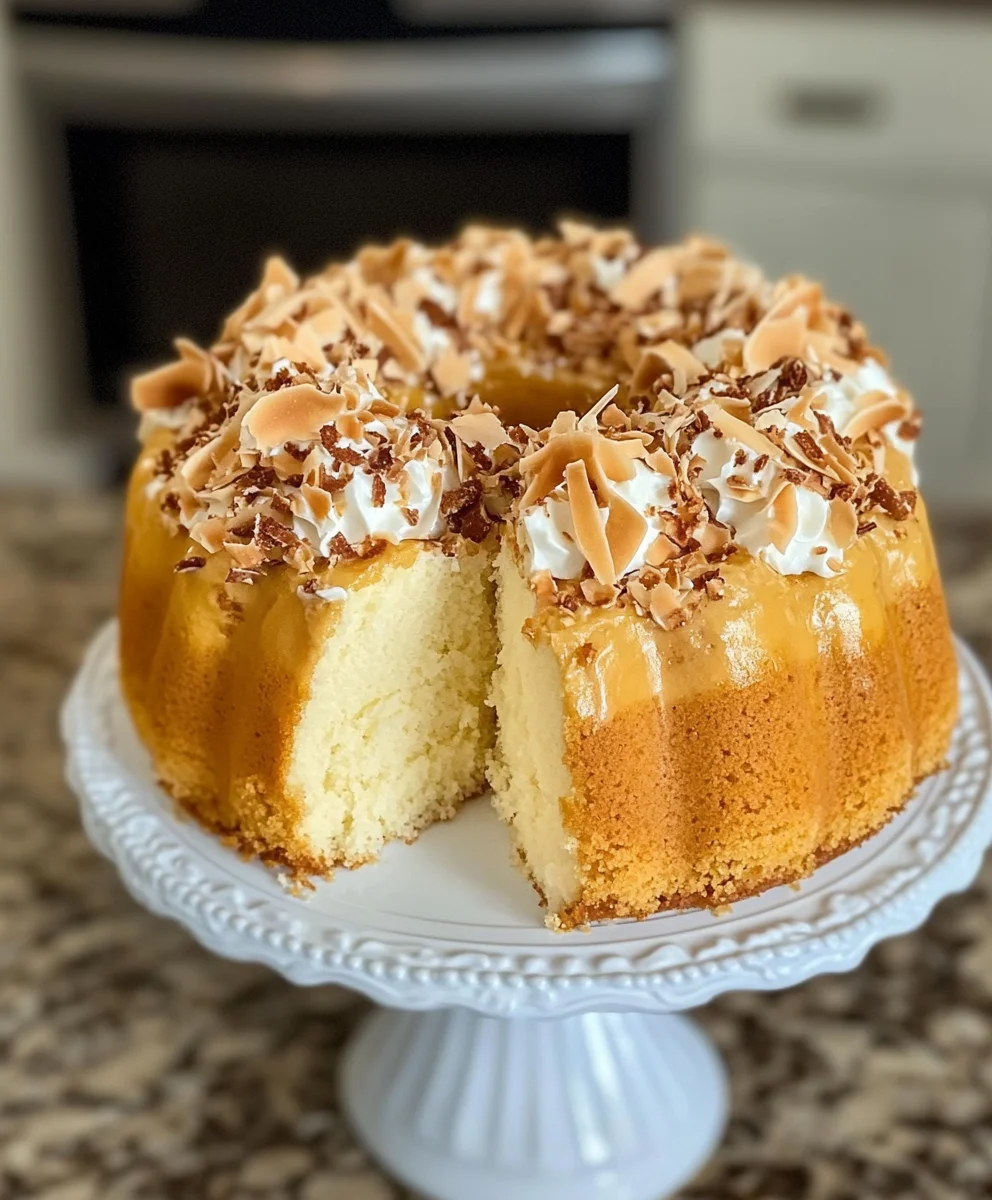 The Best Louisiana Crunch Cake