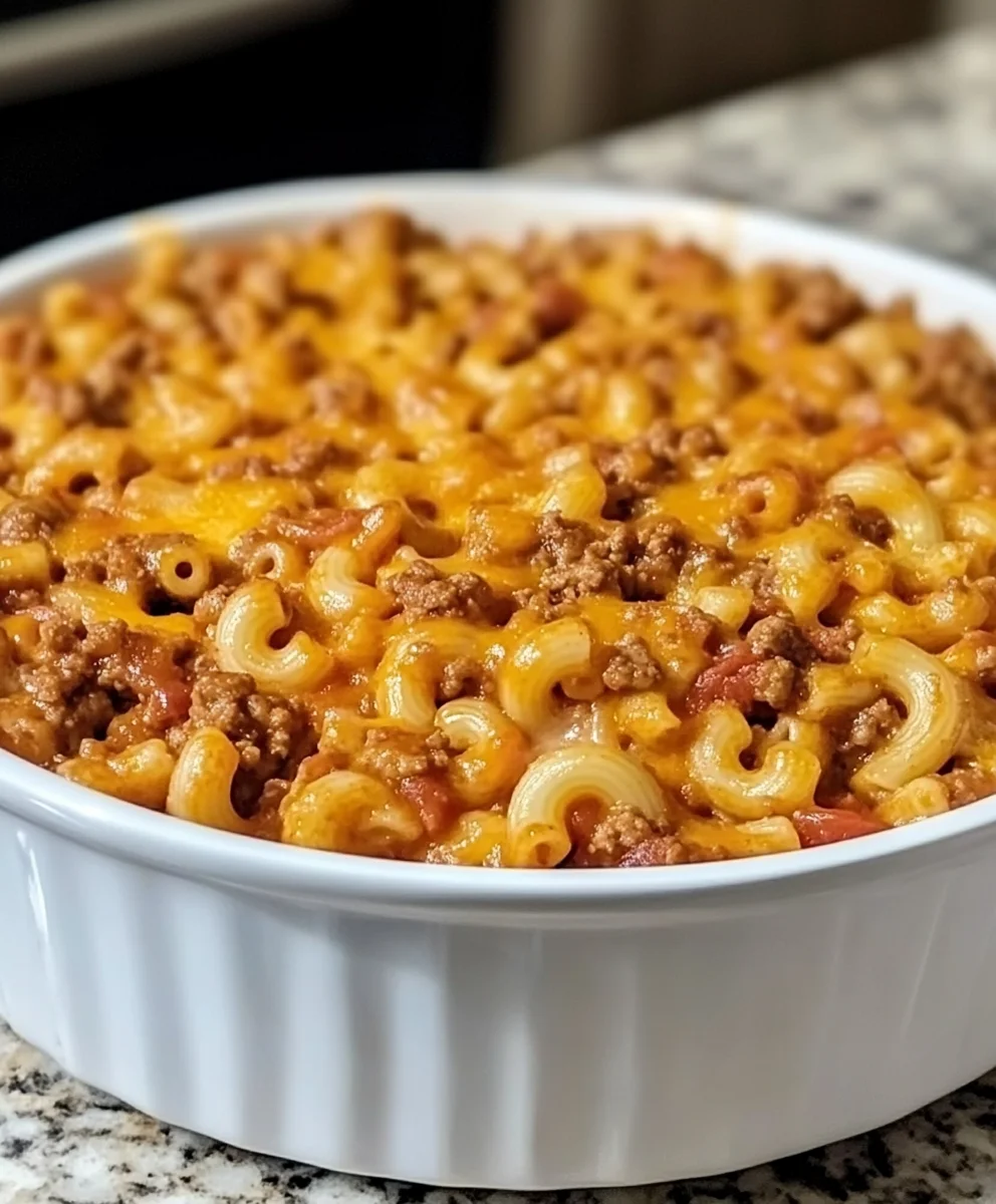 Cheesy Baked Goulash 31 Cheesy Baked Goulash