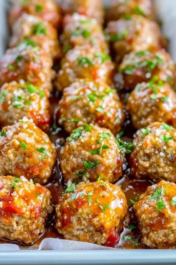 Easy Baked Meatballs