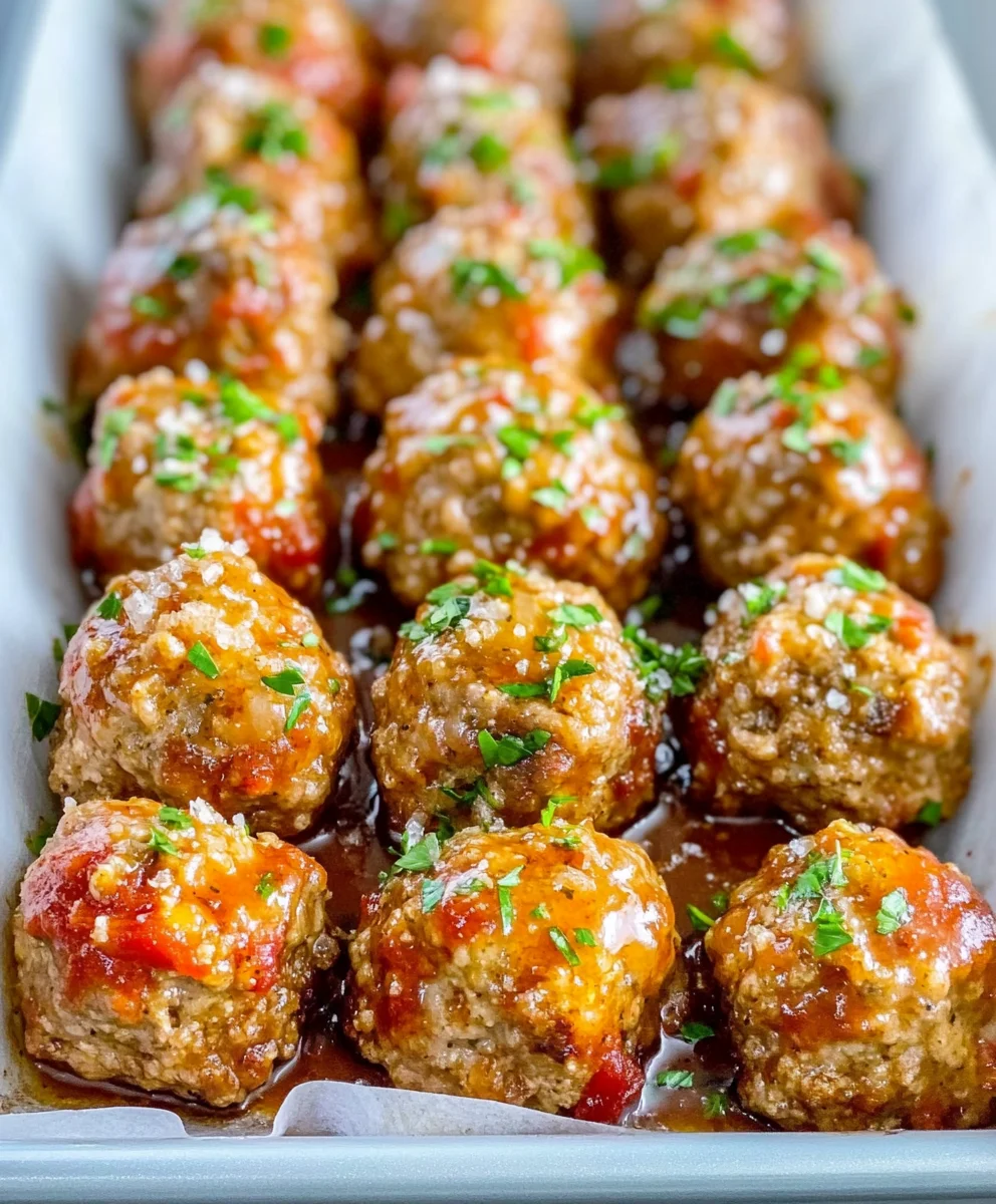 Easy Baked Meatballs 32 Easy Baked Meatballs