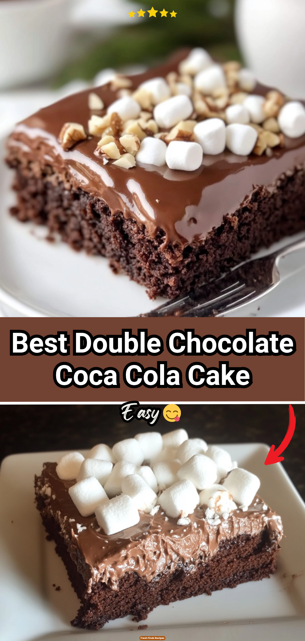 Best Double Chocolate Coca Cola Cake