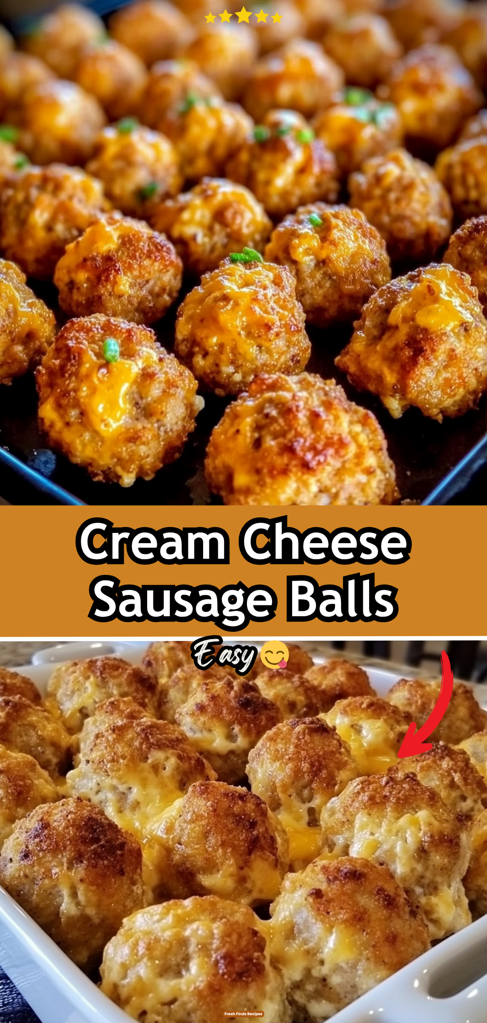 Cream Cheese Sausage Balls 47 Cream Cheese Sausage Balls
