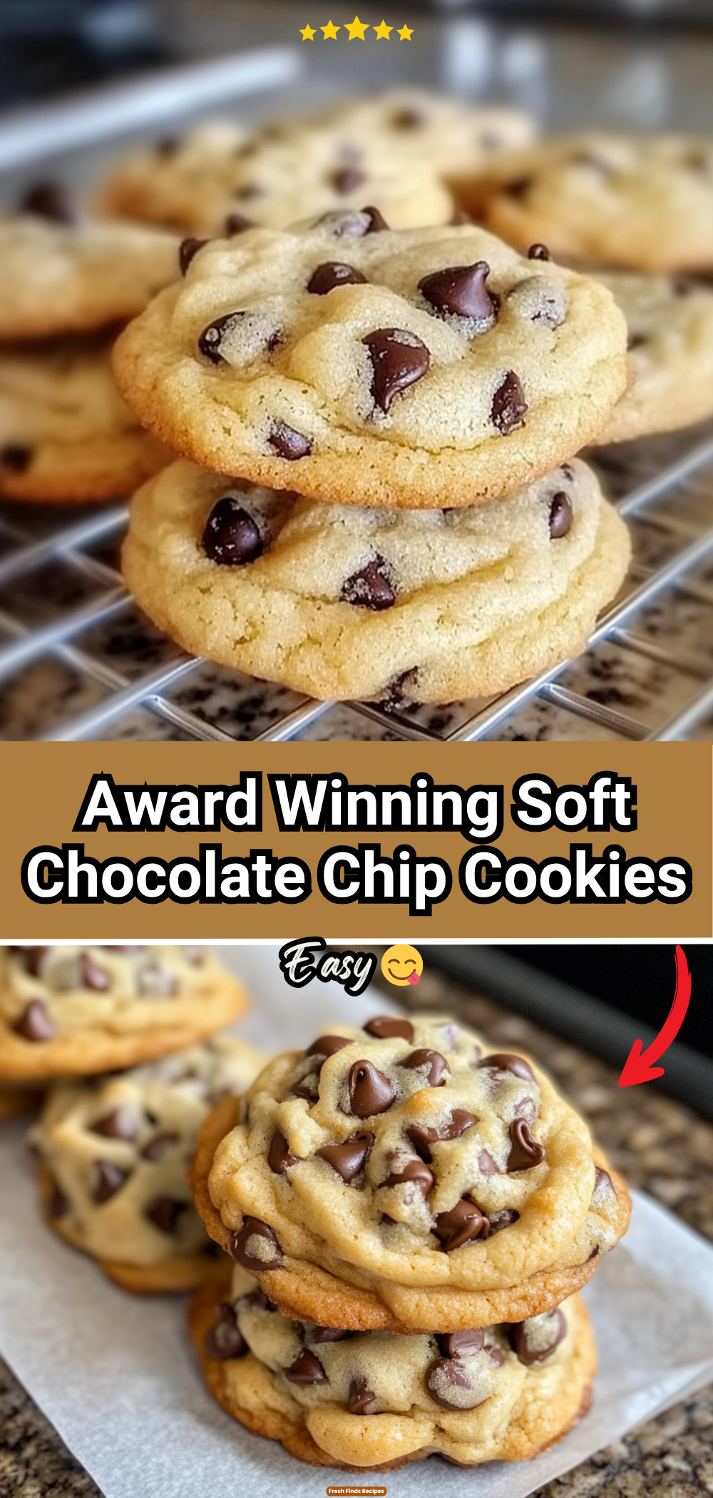 Award Winning Soft Chocolate Chip Cookies