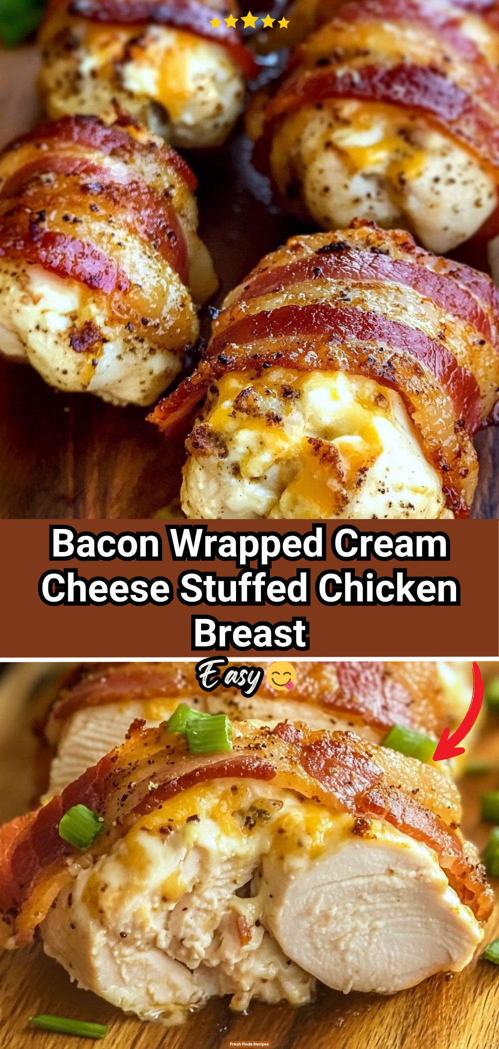 Bacon Wrapped Cream Cheese Stuffed Chicken Breast 47 Bacon Wrapped Cream Cheese Stuffed Chicken Breast
