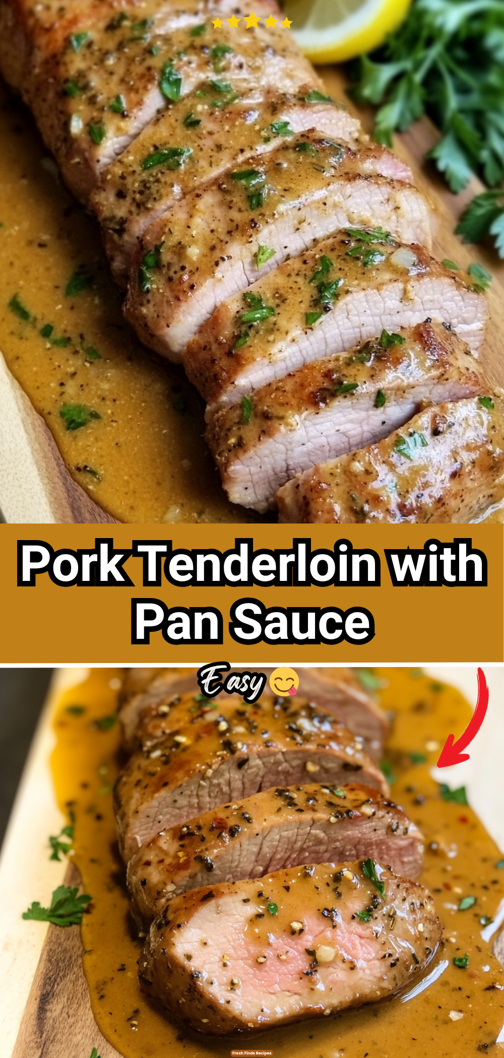 Pork Tenderloin with Pan Sauce
