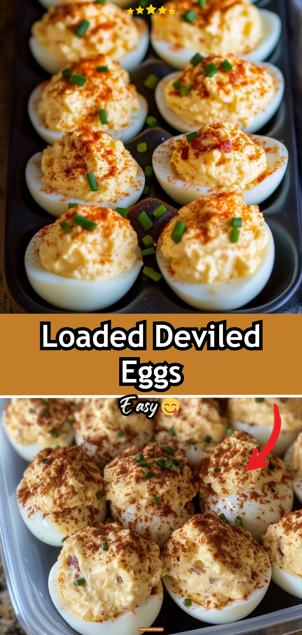 Loaded Deviled Eggs
