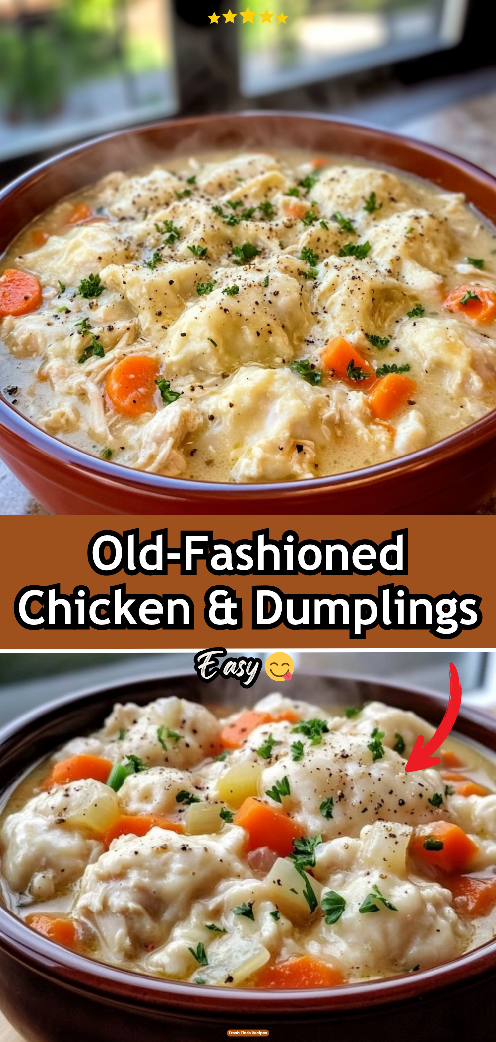 Old-Fashioned Chicken & Dumplings 73 Old-Fashioned Chicken & Dumplings