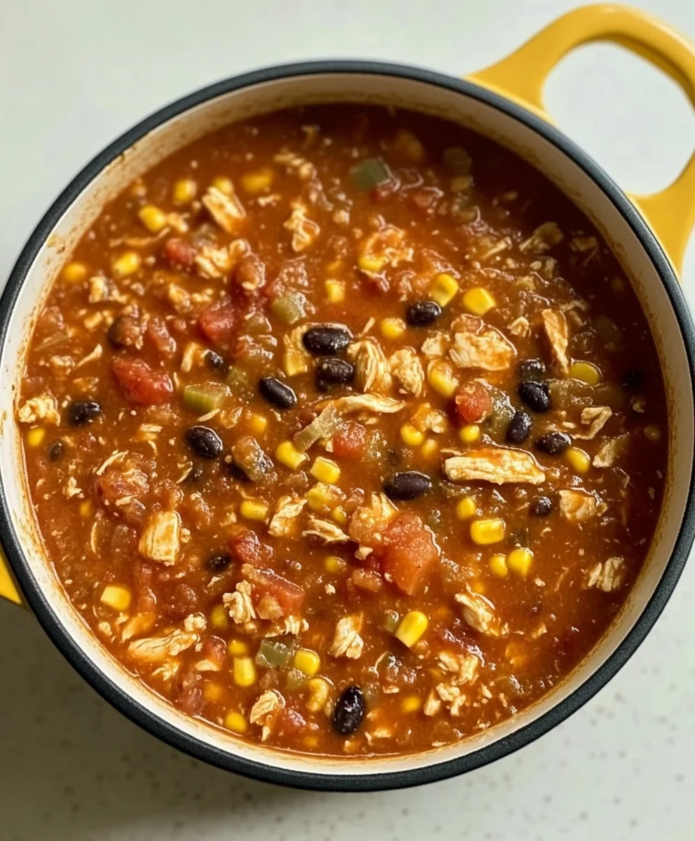 8-Can Chicken Taco Soup