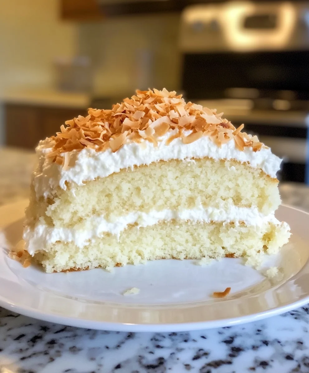 Creme of Coconut Cake