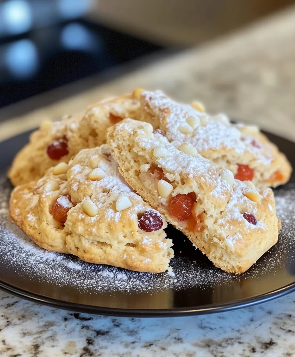 Cranberry Pine Nut Scones 27 Cranberry Pine Nut Scones