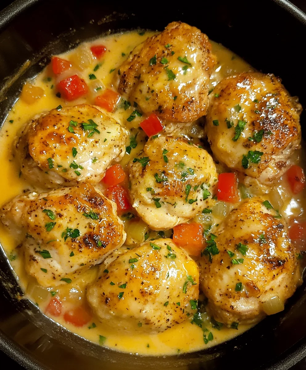 Easy Smothered Chicken