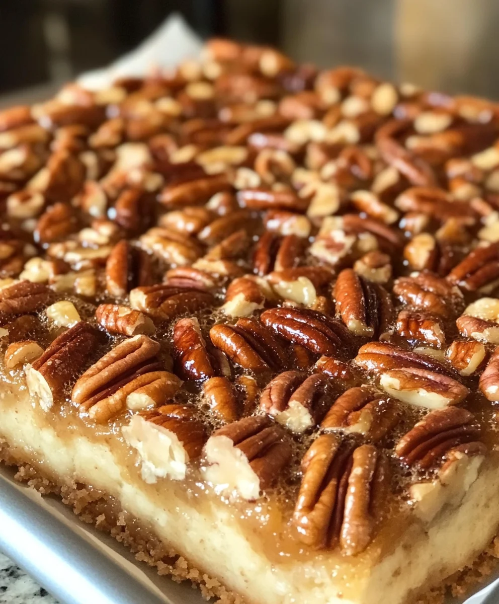 Pecan Cake Bars