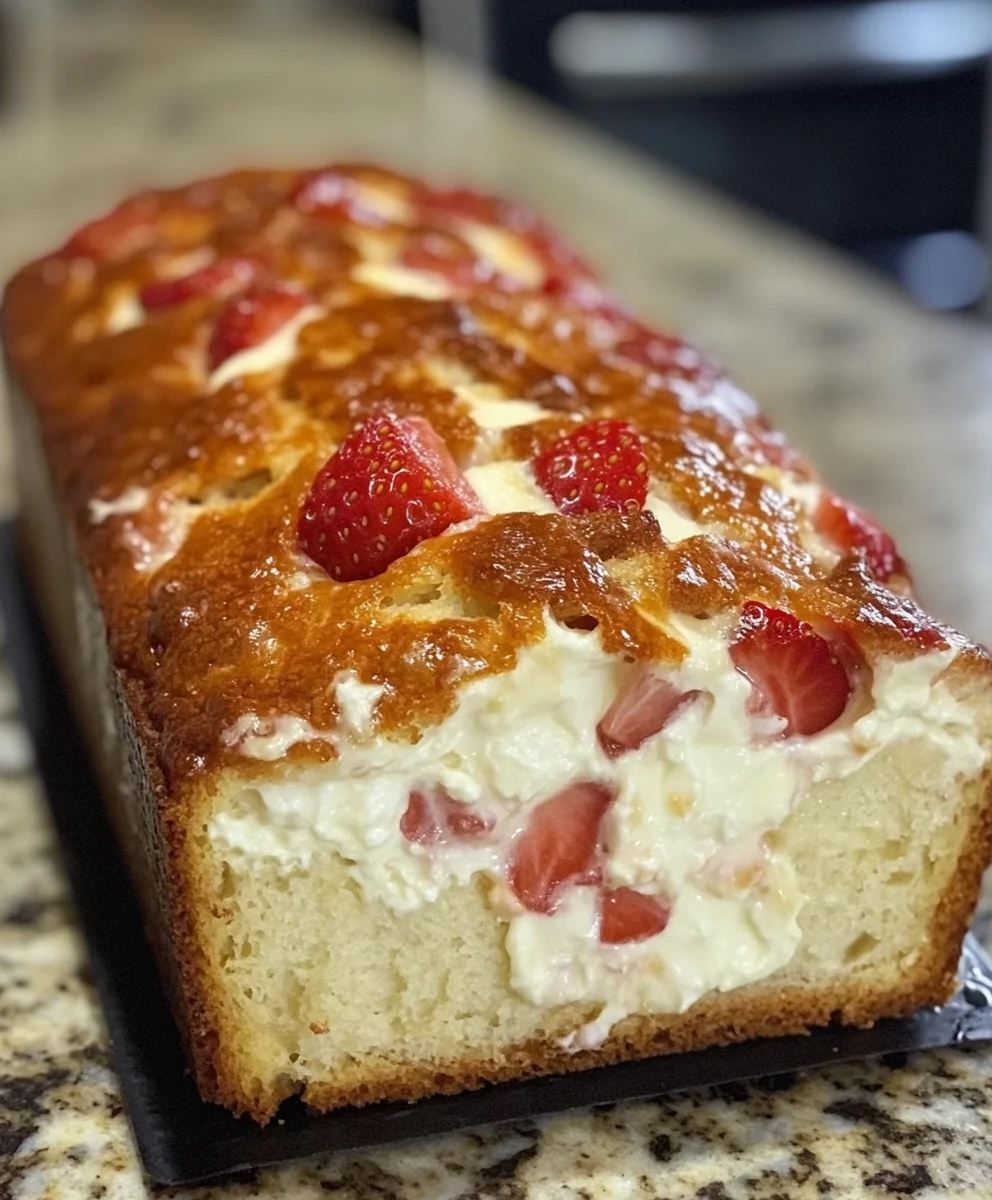 Strawberry Cream Cheese Bread