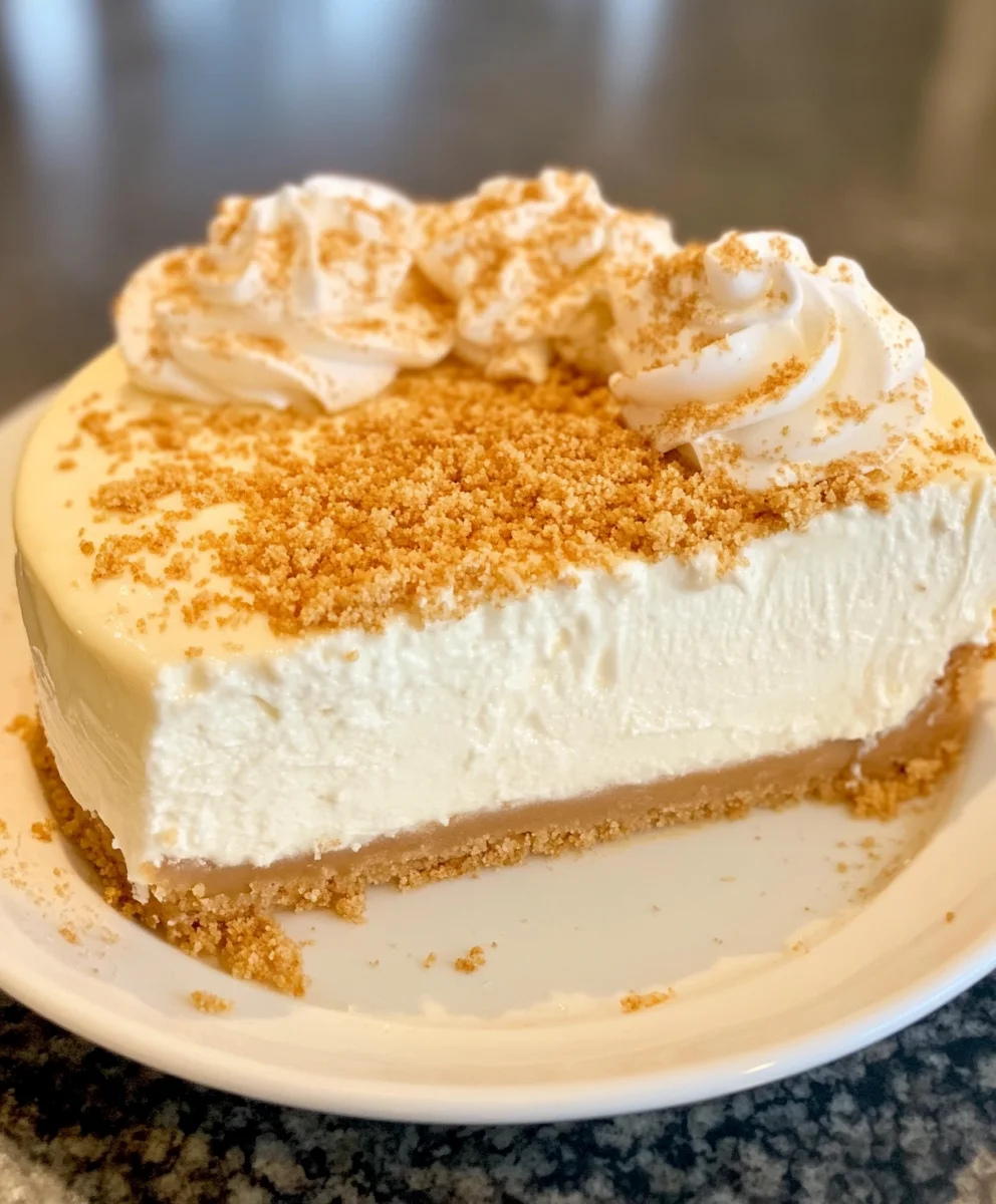 No Bake Classic Woolworth Cheesecake